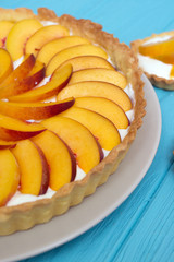 Tartlets with raspberry