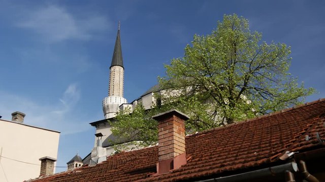 The gazi husrev-beg mosque in Sarajevo Bosnia and Herzegovina