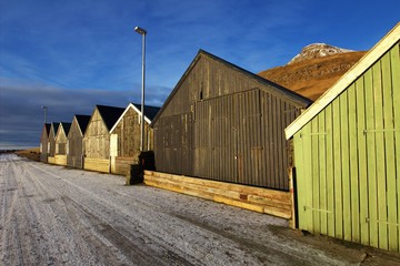 Fototapeta premium The nature in the Faroe Islands in the north Atlantic 