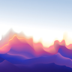 Mountain shape wave background