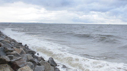 Morze Bałtyckie fale