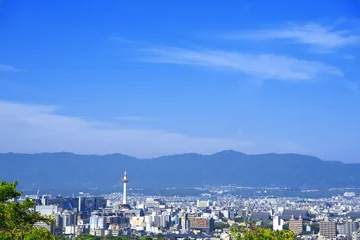 Abwaschbare Fototapete Kyoto Stadtbild von Kyoto