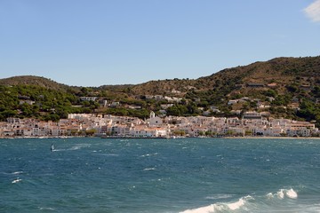 Fototapeta premium Vue générale de Port de la Selva