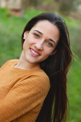 Outdoor portrait of teenager