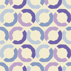 Seamless background with abstract geometric pattern. Textile rapport.