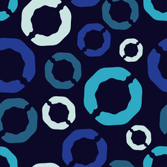 Obraz premium Seamless background with abstract geometric pattern. Textile rapport.