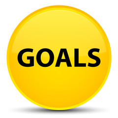 Goals special yellow round button