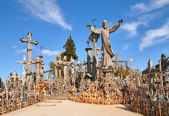 Hill of Crosses is a unique monument of history and religious folk art in Siauliai, Lithuania.