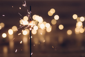 Christmas sparkler