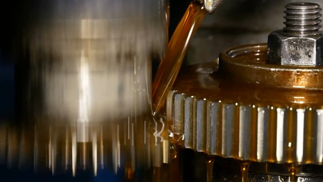 chiseling of teeth on machine