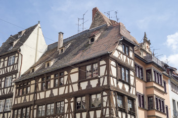 The beautiful city of Strasbourg in France