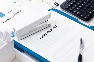 Final Report On Desk