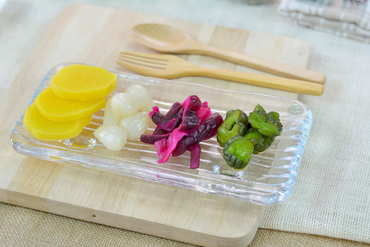 Pickled Vegetables Japanese Style (Tsukemono)