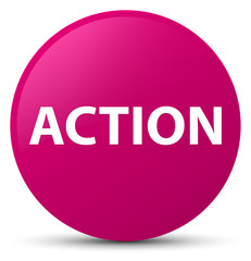 Action pink round button