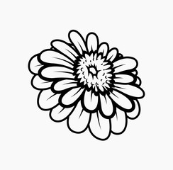 Retro Flower Vector