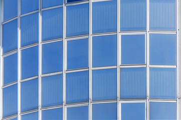 Modern window glass facade skycreaper corporate business
