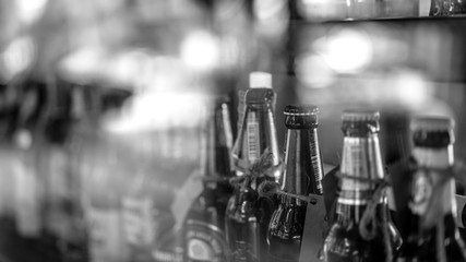 Glass Bottles And Cap Bottles