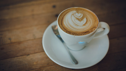 Hot Latte Art Coffee 