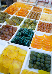 Mediterranean Seaside Candied Fruits and Vegetables