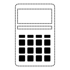 Fototapeta na wymiar calculator math isolated icon