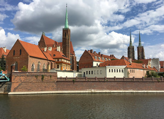 Centro de Wroclaw, Polonia