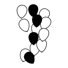 party balloons air decoration
