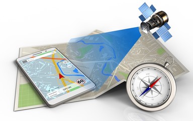 3d mobile navigation