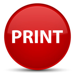 Print special red round button