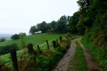 Obraz premium The oldest Camino de Santiago in Spain the 