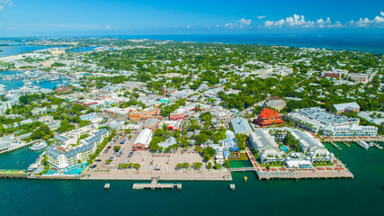 Key West Aerial view. Florida. USA. 