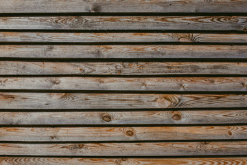 Obraz premium Grunge brown wooden desks background texture.