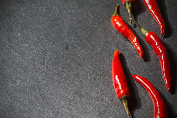 Chilischoten Nahaufnahme