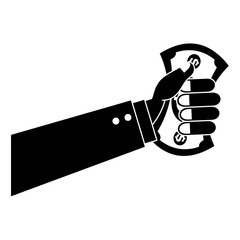 hand human with bill