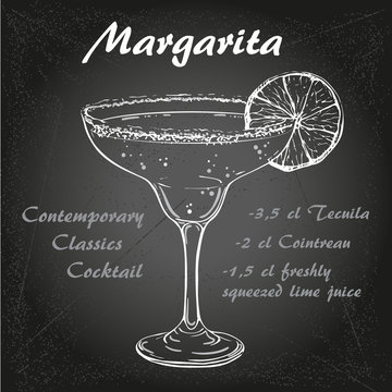 margarita cocktail vector1