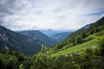 Fototapeta na wymiar Wilder Kaiser, Alpen, Aufstieg, Kufstein
