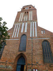 Fototapeta na wymiar Die St.-Petri-Kirche 