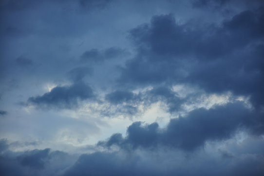 Fototapeta Deszczowe niebo