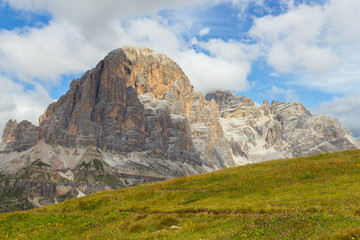 Fototapeta premium beautiful view of Dolomites Alps, Italy