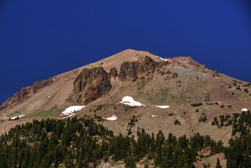 Volcanic Outcroppings in Lassen Volcanic National Park