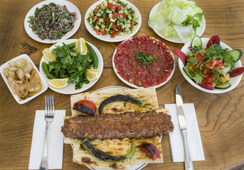 turkish kebab menu