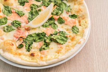 seafood pizza