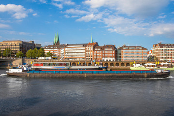 Fototapeta premium Bremen Weser