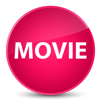 Movie elegant pink round button