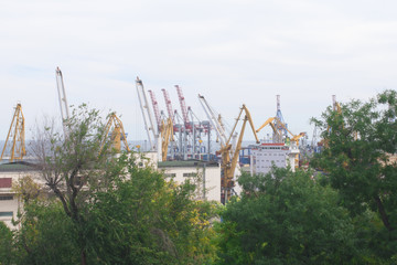 Sea port