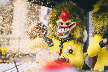 Konfetti und Basler Fasnacht