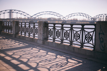 Dzelzceļatilts in Riga