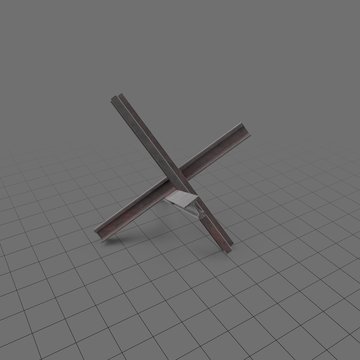 Military hedgehog obstacles
