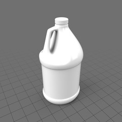 White plastic jug