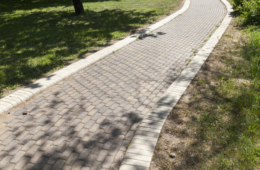 Obraz premium Road to pedestrians.