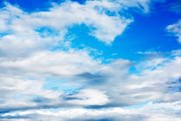Naklejka premium blue sky with cloud